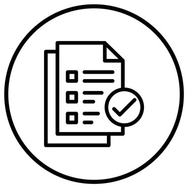 Onaylanmış Vektör Simgesi Tasarım İllüstrasyonu