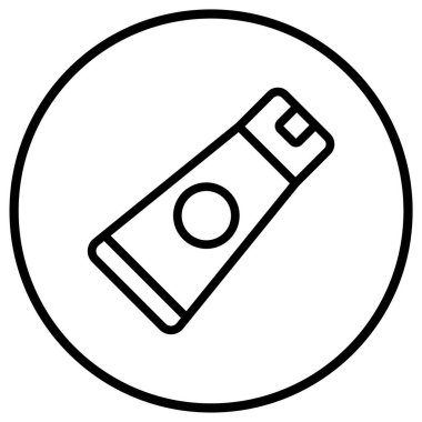 Yüz köpüğü Vektör Simgesi Tasarım İllüstrasyonu