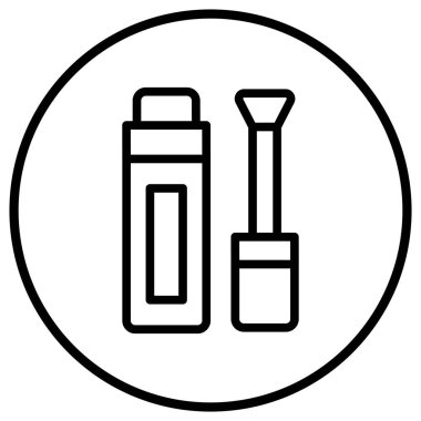 Gizleyici Vektör Simgesi Tasarım İllüstrasyonu