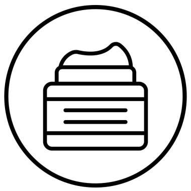 Nemlendirici Vektör Simgesi Tasarım İllüstrasyonu