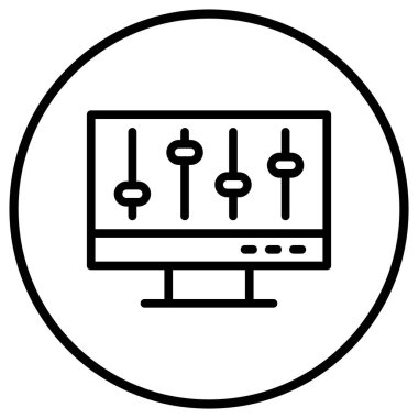 Cilt Denetimi Vektör Simgesi Tasarım İllüstrasyonu