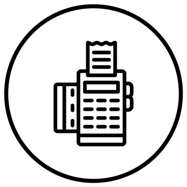 Edc Vektör Simgesi Tasarım İllüstrasyonu