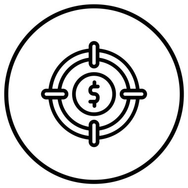 Hedef Vektör Simgesi Tasarım ResmiComment