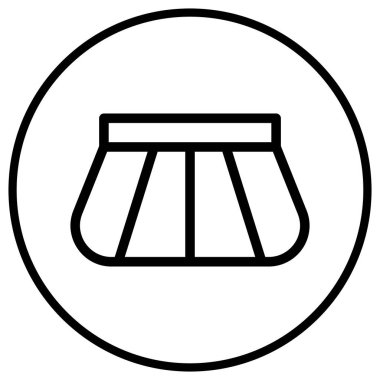 Buz Torbası Vektör Simgesi Tasarım Çizimi