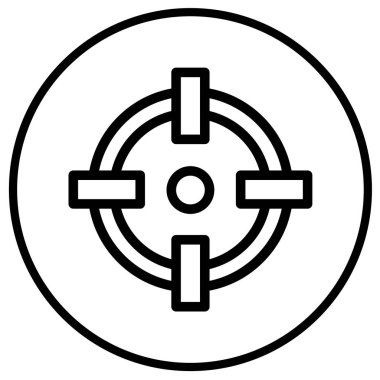 Hedef Vektör Simgesi Tasarım ResmiComment