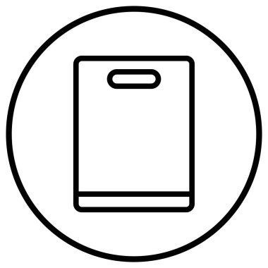 Kesme Kurulu Vektör Simgesi Tasarım İllüstrasyonu