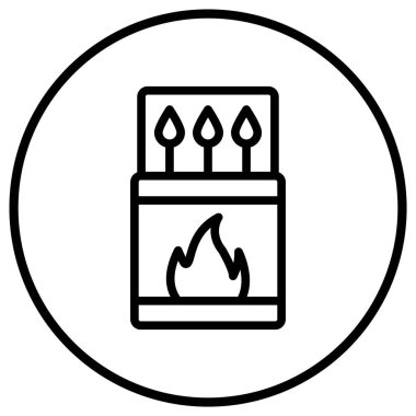 Vektör Simgesi Tasarım İllüstrasyonuyla Eşleşir