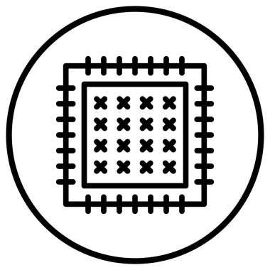 Yama Vektörü Simgesi Tasarım İllüstrasyonu