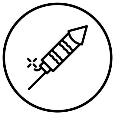 Petards Vektör Simgesi Tasarım Çizimi