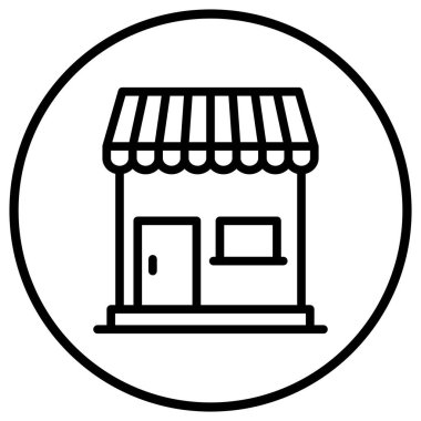 Depo Vektörü Simgesi Tasarım İllüstrasyonuName