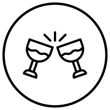 Bira Vektörü Simgesi Tasarım İllüstrasyonu