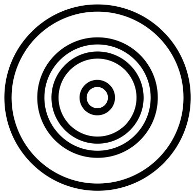 Plaka Vektörü Simgesi Tasarım İllüstrasyonu