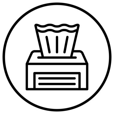 Silme Vektörü Simgesi Tasarım İllüstrasyonu