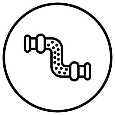 Blokaj Vektörü Simge Tasarımı İllüstrasyonu