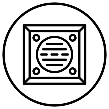 Boşaltma Vektörü Simgesi Tasarım İllüstrasyonu