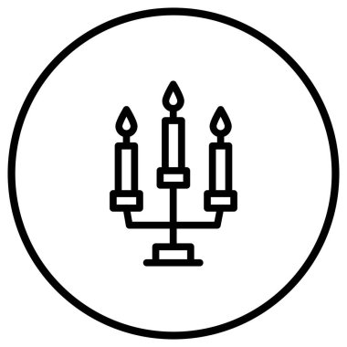 Mumlar Vektör Simgesi Tasarım ResmiComment