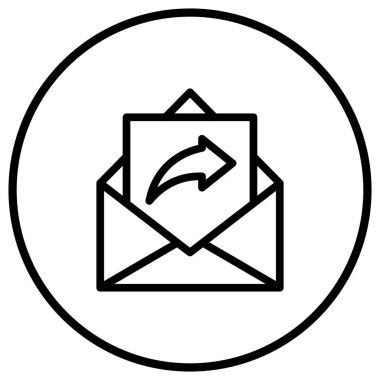 Veri Vektörü Simgesi Tasarım Resmini Gönder