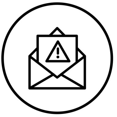 Hata Vektörü Simgesi Tasarım İllüstrasyonu