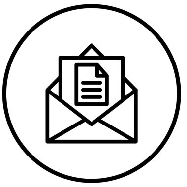 Sözleşmeli Vektör Simgesi Tasarım ResmiComment