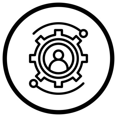 Vektör Simgesi Tasarım İllüstrasyonu Ayarlanıyor