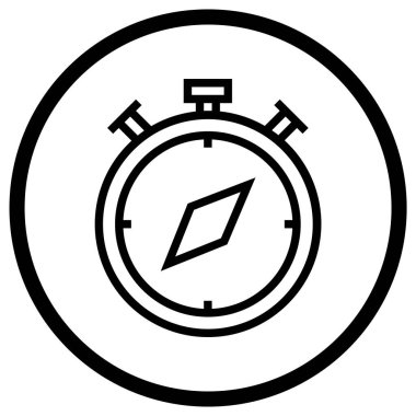 Pusula Vektörü Simgesi Tasarım ResmiComment