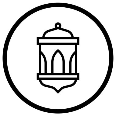 Fener Vektörü Simgesi Tasarım İllüstrasyonu