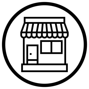 Depo Vektörü Simgesi Tasarım İllüstrasyonuName