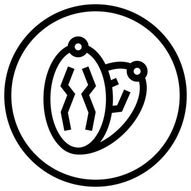 Tarih Vektörü Simgesi Tasarım İllüstrasyonu