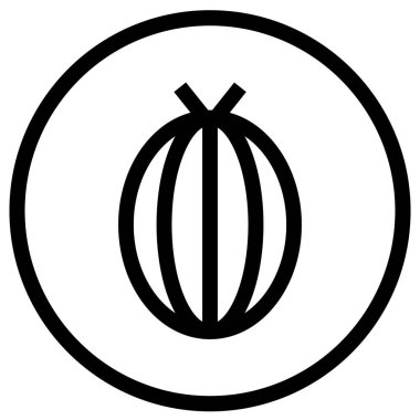 Bektaşi üzümü Vektör Simgesi Tasarım İllüstrasyonu