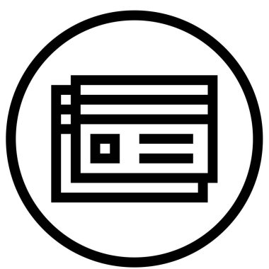 Atm Kartları Vektör Simgesi Tasarım ResmiComment