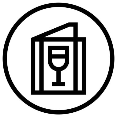 Menü Kart Vektör Simgesi Tasarım ResmiComment