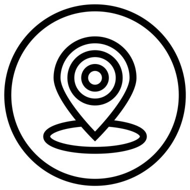 Yer Tutucu Vektör Simgesi Tasarım İllüstrasyonu