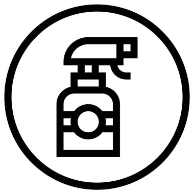 Spreyleme Vektörü Simgesi Tasarım İllüstrasyonu