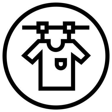 Kurutma Vektörü Simgesi Tasarım İllüstrasyonu