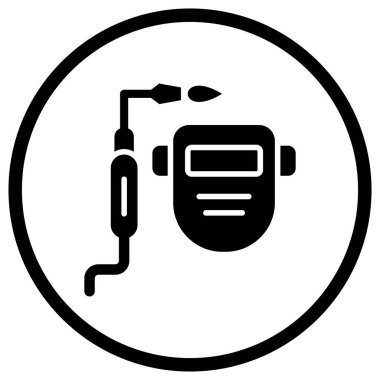 Kaynak Vektör Simgesi Tasarım İllüstrasyonu