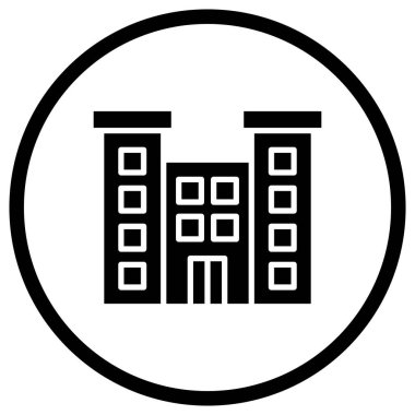 Yapı Vektörü Simgesi Tasarım İllüstrasyonu