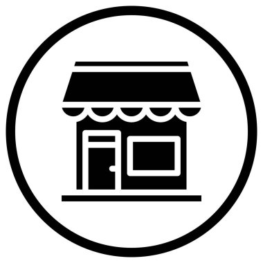 Alışveriş arabası Vektör Simgesi Tasarım İllüstrasyonu