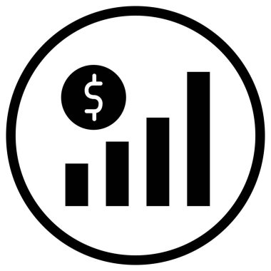 Büyüme Vektörü Simgesi Tasarım İllüstrasyonu