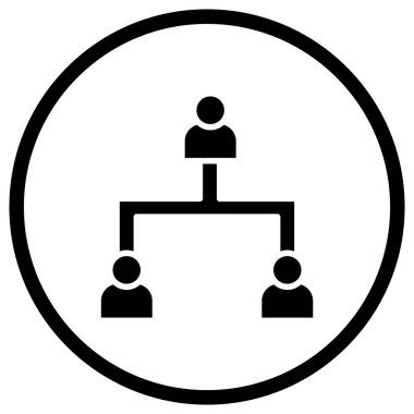 Kullanıcı Bağlantısı Vektör Simgesi Tasarım İllüstrasyonu