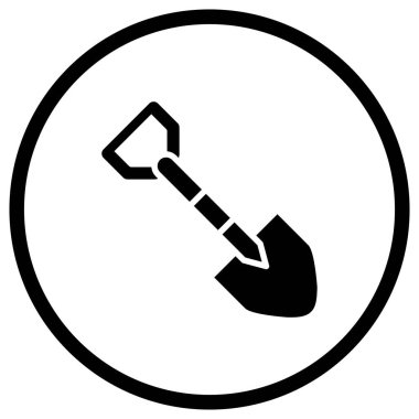 Kürek vektör ikonu tasarımı illüstrasyonu