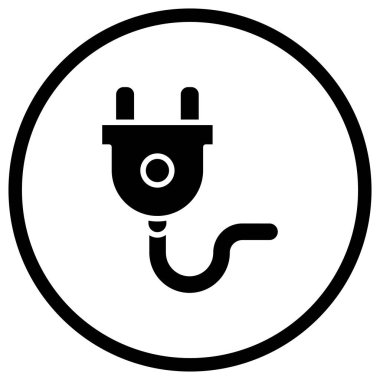 Eklenti Vektörü Simgesi Tasarım İllüstrasyonu