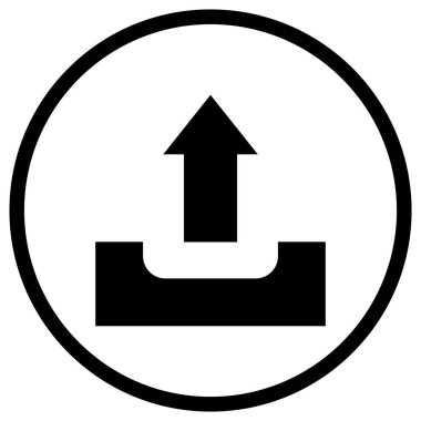 Vektör Simgesi Tasarım İllüstrasyonunu Yükle