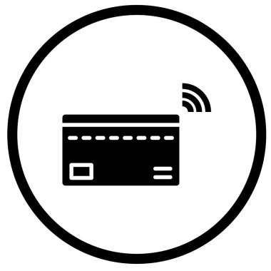 Ödeme Vektörü Simgesi Tasarım İllüstrasyonu