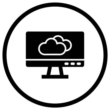 Tahmin Vektörü Simgesi Tasarım İllüstrasyonu