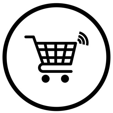 Otomobil Vektörü Simgesi Tasarım İllüstrasyonu