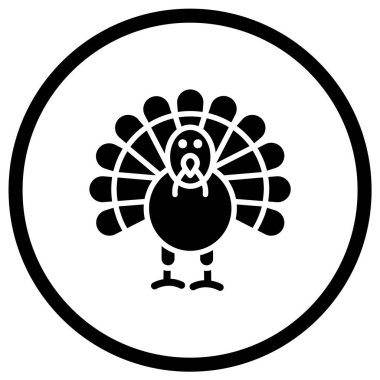 Turkey chicken Vector Icon Design Illustration clipart