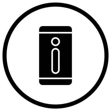 Bilgi Vektörü Simgesi Tasarım İllüstrasyonu