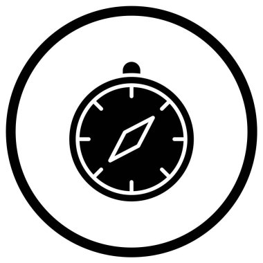 Pusula Vektörü Simgesi Tasarım ResmiComment