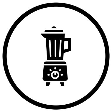 Blender Vektör Simgesi Tasarım İllüstrasyonu