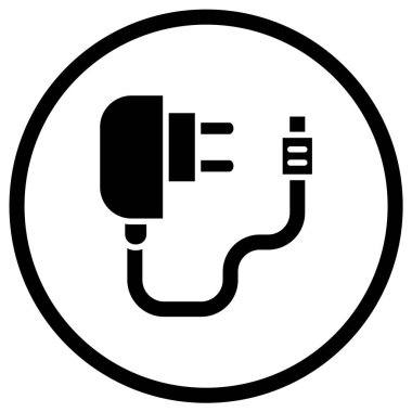 Aygıt Eklenti Vektörü Simgesi Tasarım İllüstrasyonu